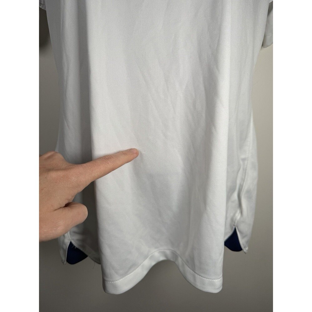 Nike Team USA Soccer Jersey Womens L Slim Fit Red White Blue World Cup National - Picture 6 of 10